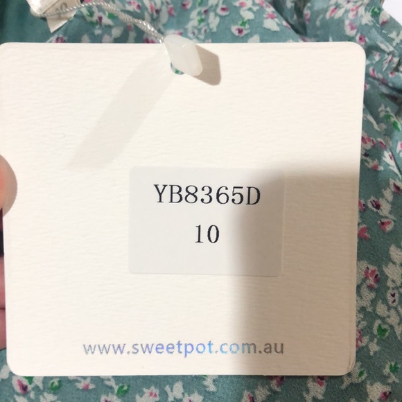 BNWT frilly “Sweet pot” size 10 mini dress - Picture 6 of 6